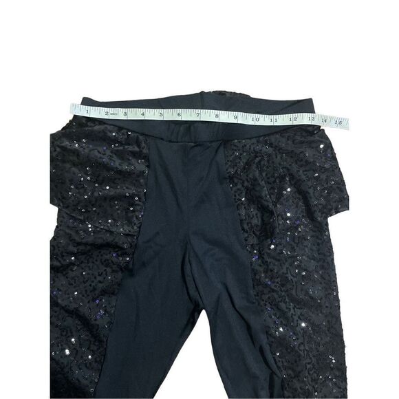 Weissman adult women’s dance performance theater sequin pants size med - Picture 9 of 12